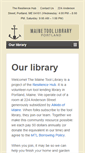 Mobile Screenshot of portlandmainetoollibrary.org